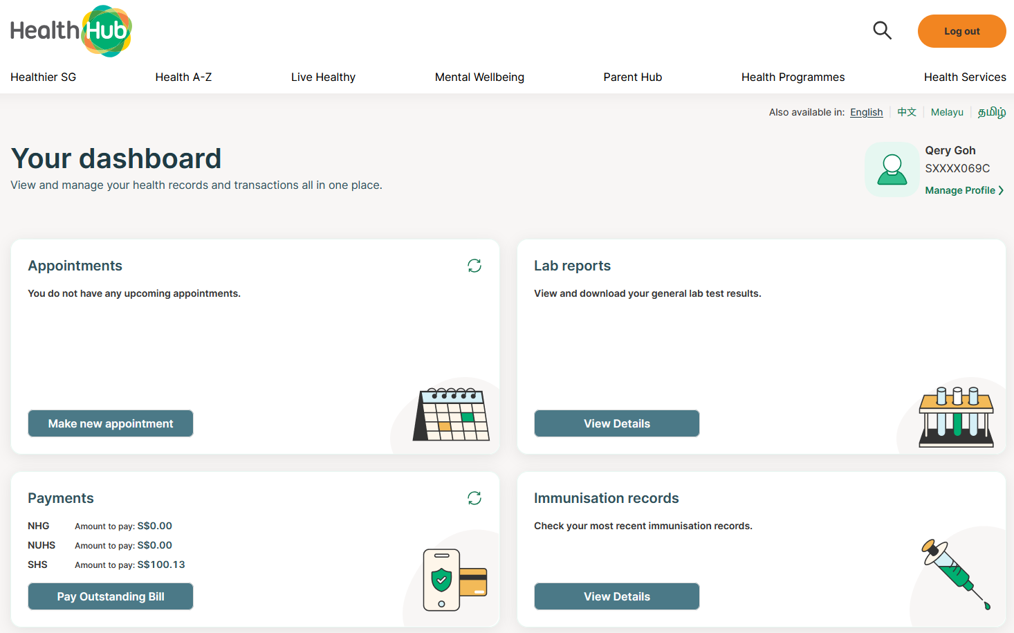 HealthHub App